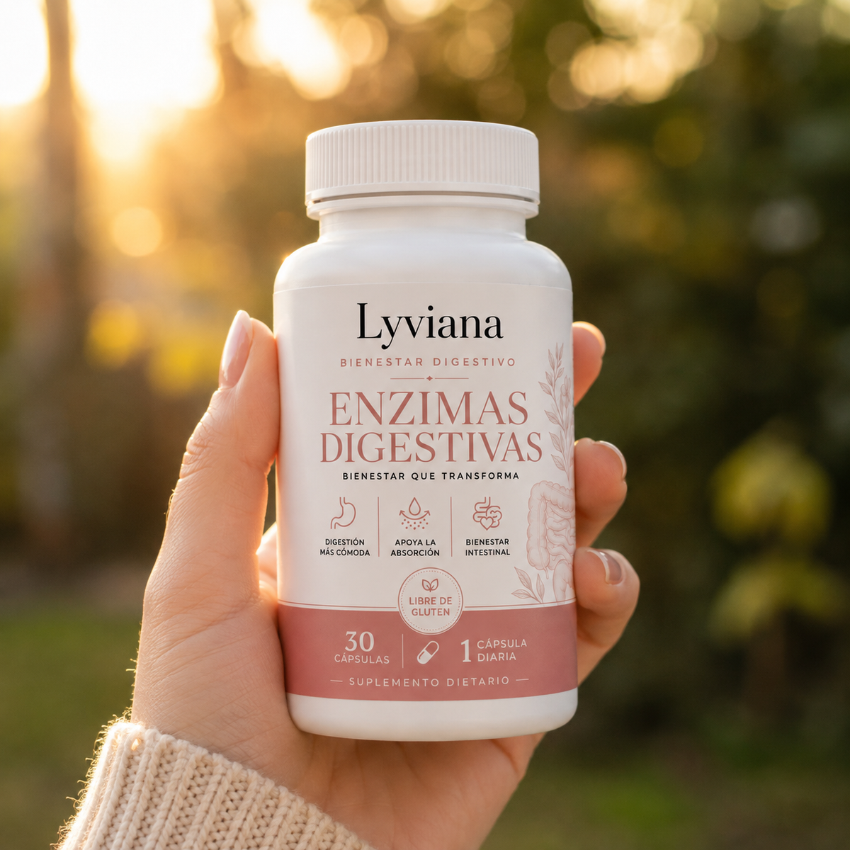 Enzimas Digestivas | Mejora la digestión, reduce la hinchazón