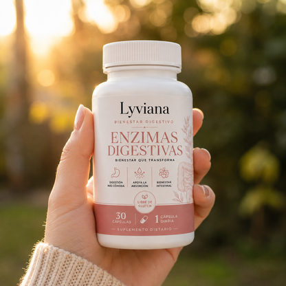 Enzimas Digestivas | Mejora la digestión, reduce la hinchazón
